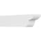 Ekena Millwork Standard Crestline Architectural Grade PVC Rafter Tail, 5"W X 6"H X 24"L RFTP05X06X24CRE - alternate 1